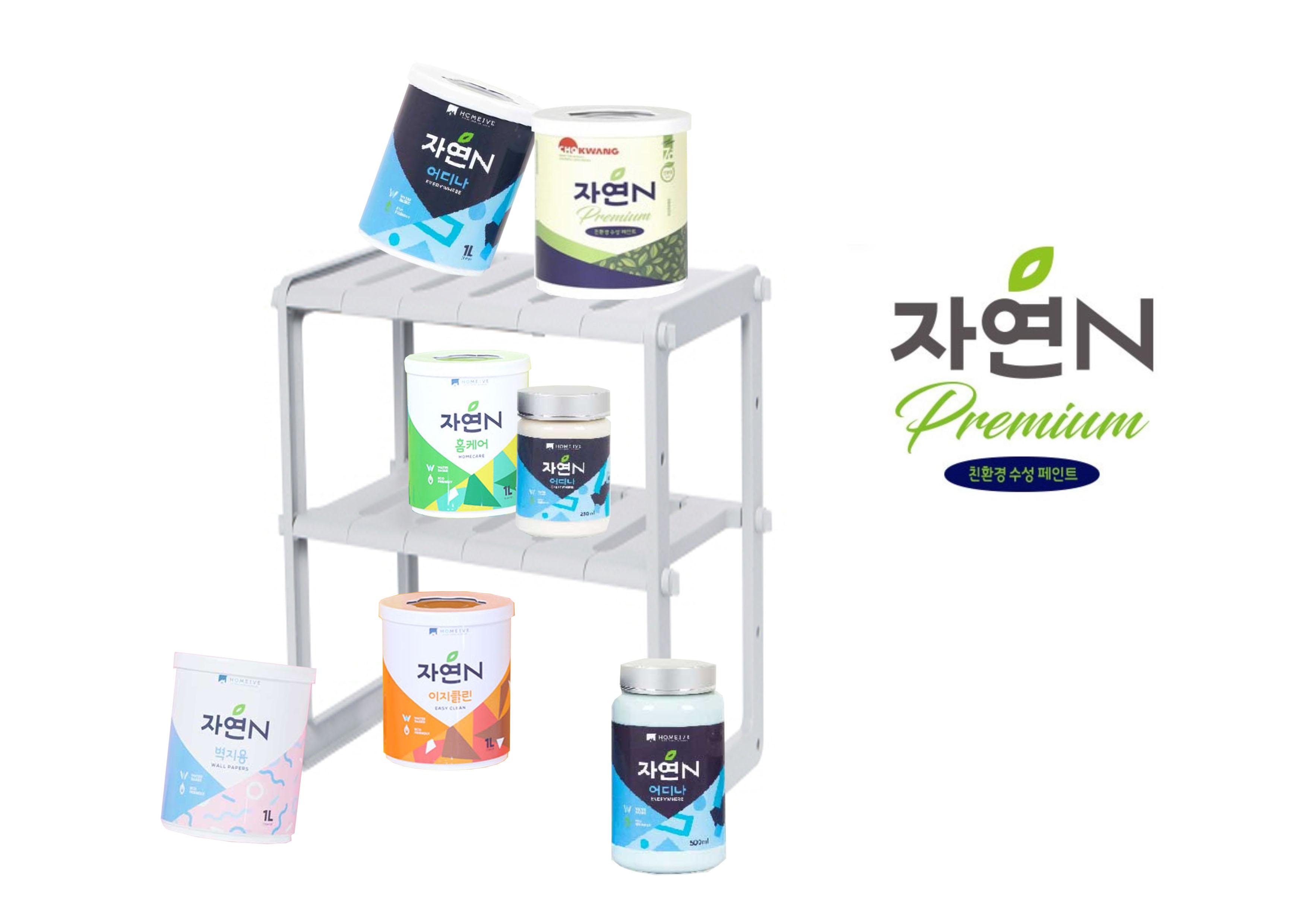 [당일발송] 조광) 친환경 자연N 프리미엄 목재,철재,콘크리트,벽지 다기능성 수성 무광 무취 페인트 / 내부 , 외부 / 1L , 4L