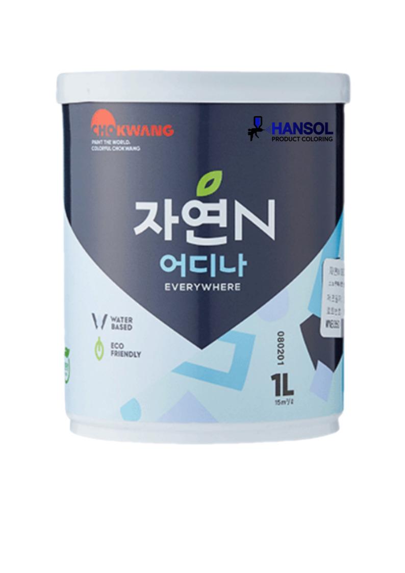 방문 벽 벽지 가구 다용도 페인트 한번에 자연 N 어디나 1L 반광 당일발송