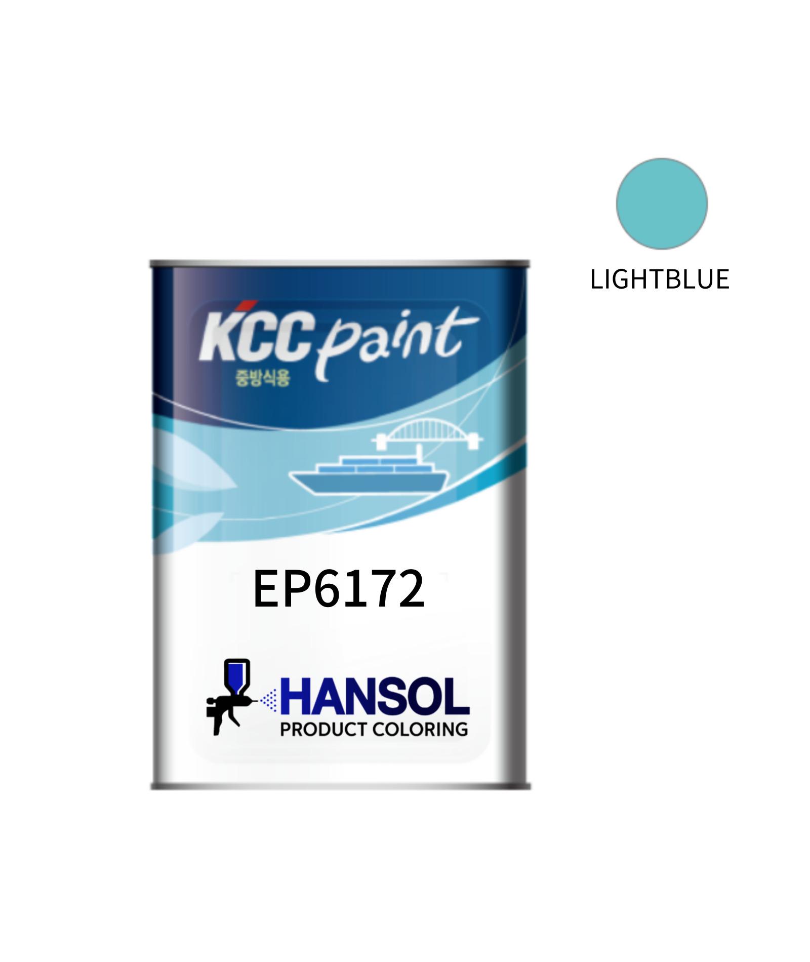 kcc 저수조 및 물탱크용 무용제 에폭시 EP6172 PTA-LIGHTBLUE 15L