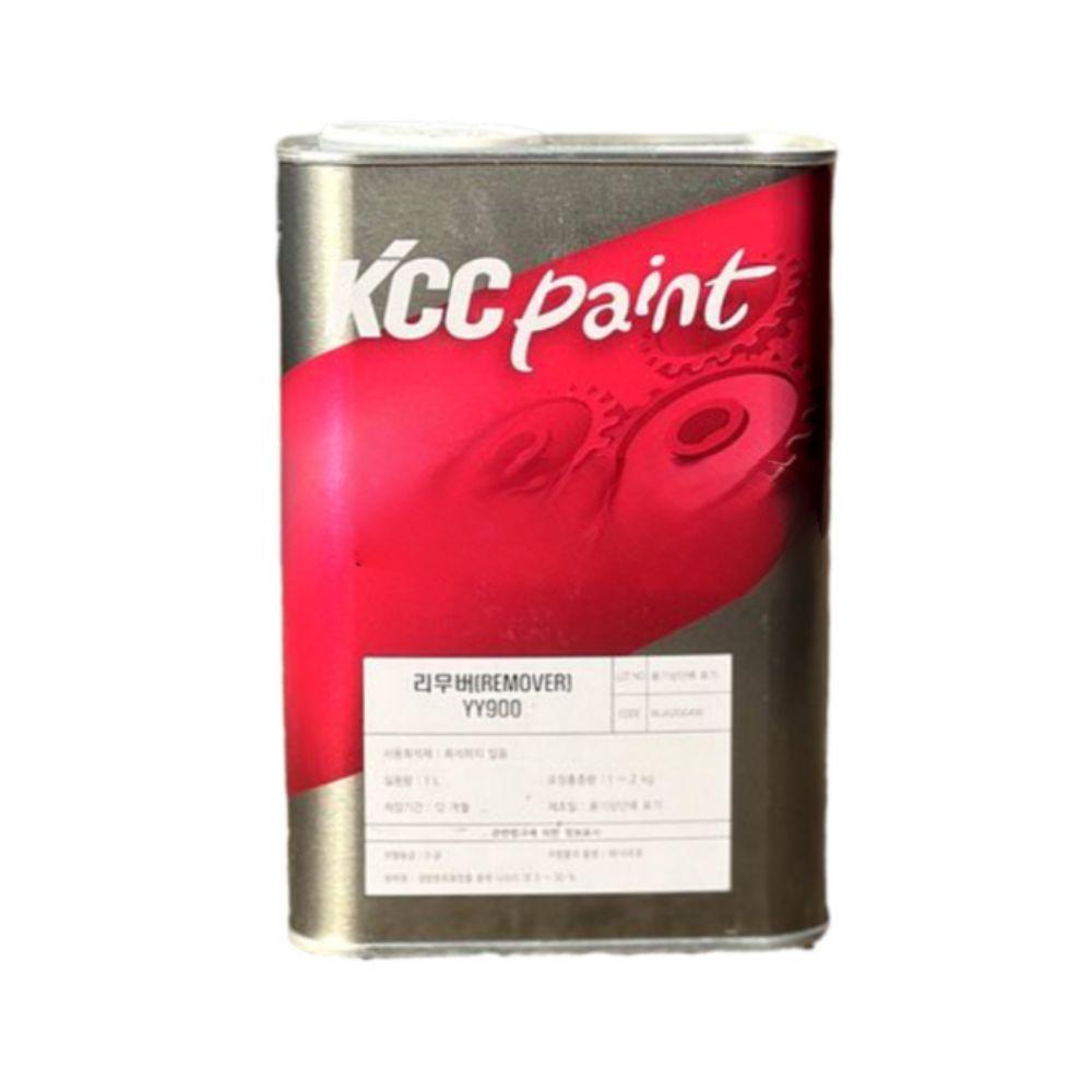 KCC 리무버 YY900 각종 도료의 잘못도장된 페인트도막 제거제박리제 리무바 1L